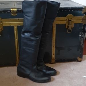 Black Over-the-Knee Boots